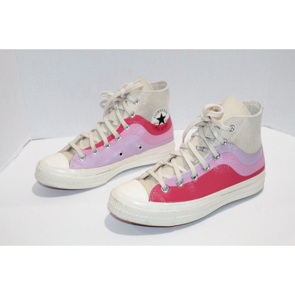 Converse Chuck 70 Hi 169520C Women’s 7 Weather Sneakers Shoe Winter White Pink